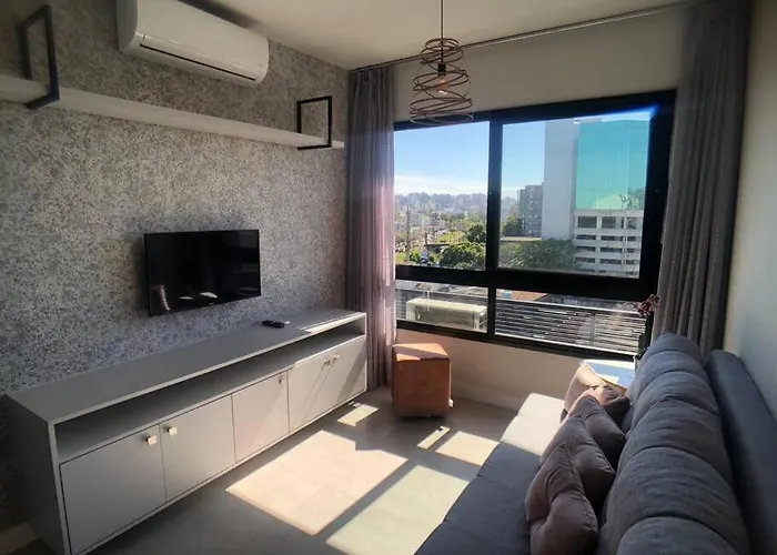 1012 Aconchegante Apartamento 1 Dorm Com Vaga Regiao Central De Porto Alegre