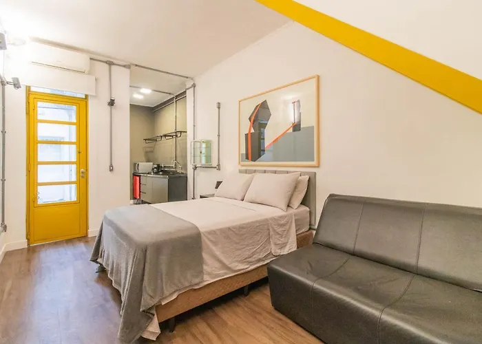 Loft C Ar-Condicionado E Smart Lock - Cidade Baixa