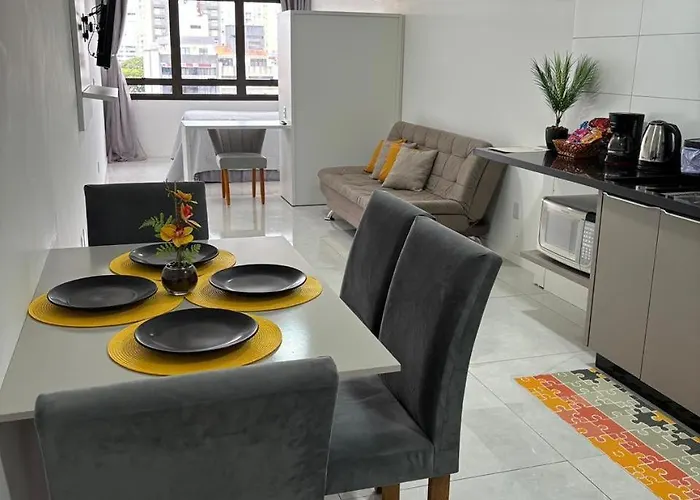 Loft Moderno E Completo A 200M Do Consulado Americano