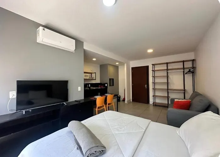 Loft Premium no Pueblo 595 Academia Lounge WI-FI