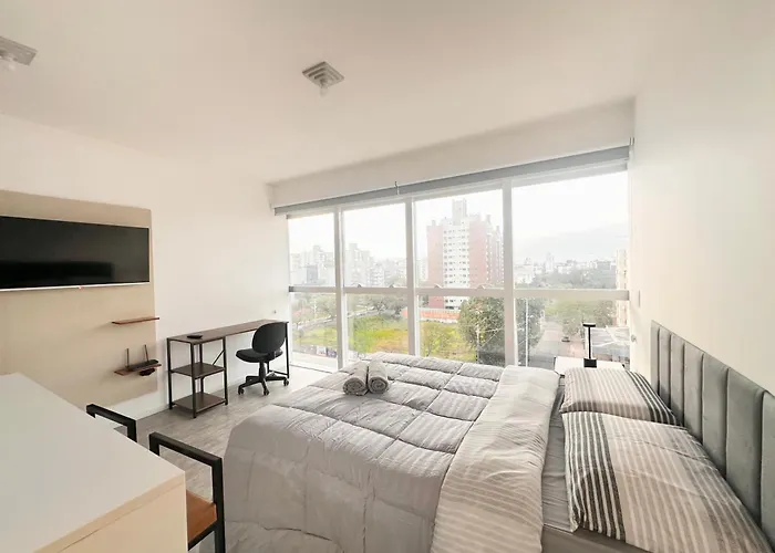 Studio Novo Moderno Com Garagem - Localizacao E Vista Privilegiada