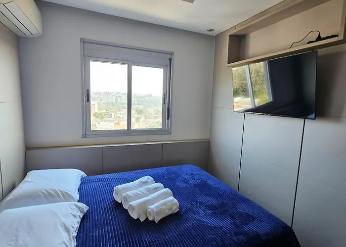 Moderno Apartamento Suite Com Garagem Proximo A Pucrs
