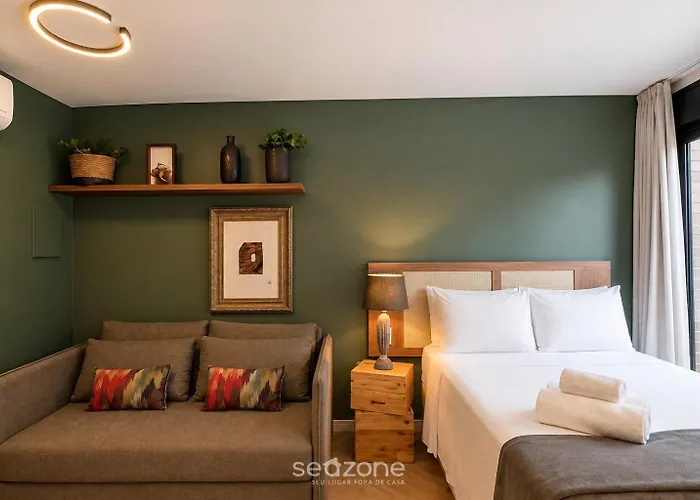 Studio Em Cond. C/ Piscina E Vista Cid. Mve0204
