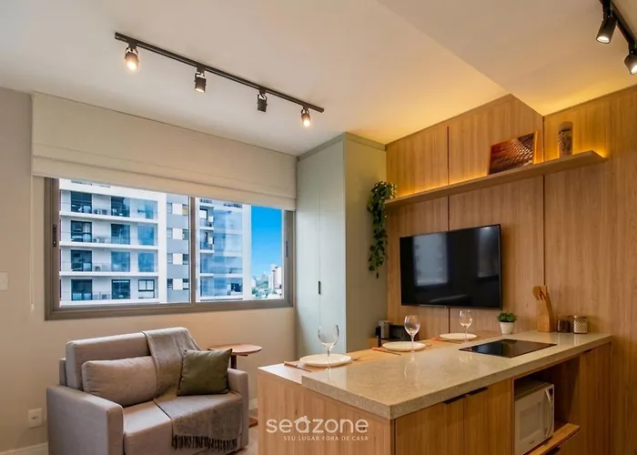 Studio Em Cond. C/ Piscina E Vista Cid. Mcp0708