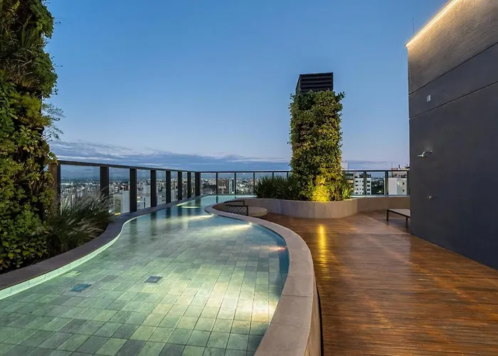 Studio De Luxo Com Vista, Piscina E Academia